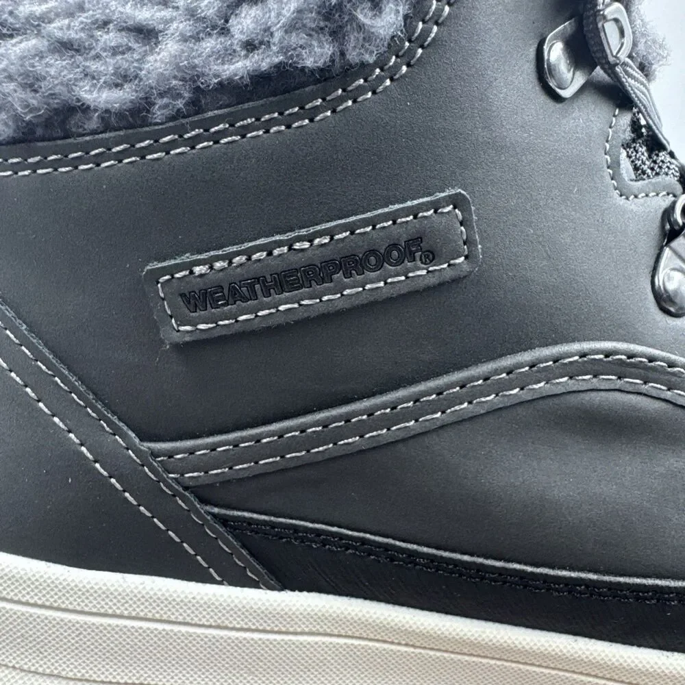 Weatherproof Men's Gray Slope Size 12 Lace-Up Sneaker Boot New